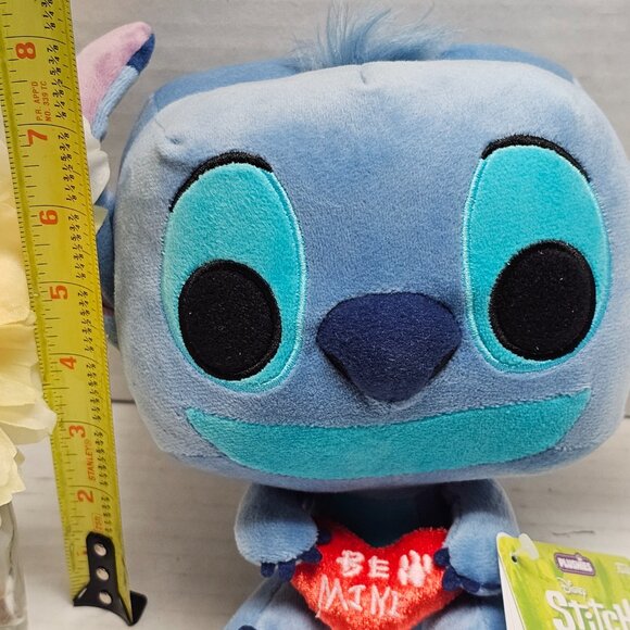 NWT Disney Funko Lilo & Stitch Be Mine Red Heart❤️Plush Love Doll Toy Decor Gift - Picture 8 of 8